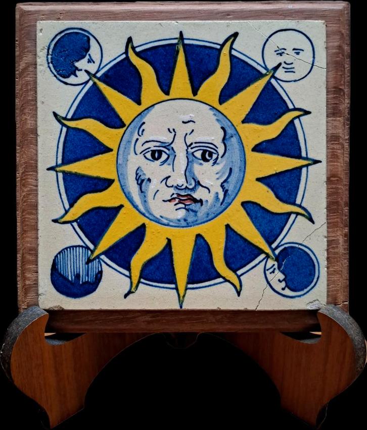 19e-eeuwse Hollandse tegel, Antiek en Kunst, Antiek | Wandborden en Tegels, Ophalen of Verzenden