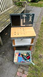 Kinder speelgoed werkbank met “gereedschap”, Ophalen, Gebruikt