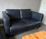 Lederen bankstel, Huis en Inrichting, Banken | Bankstellen, Ophalen, Zo goed als nieuw, 75 tot 100 cm