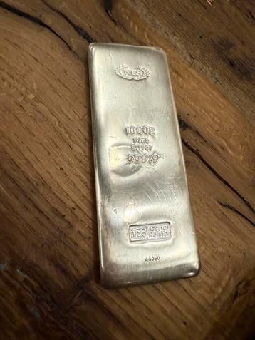 1 kilo puur zilver NES - NORDDEUTSCHE ES 999 zilver beschikbaar voor biedingen