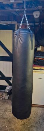 Bokszak Zwart kunstleer MMA 120 x 30 CM, Ophalen, Gebruikt, Bokszak