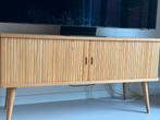Zuiver Barbier TV Meubel, 100 tot 150 cm, Eikenhout, Ophalen of Verzenden, Zo goed als nieuw