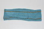 Wollen aqua blauw hoofdband handgebreid, Kleding | Dames, Mutsen, Sjaals en Handschoenen, Ophalen of Verzenden, Muts