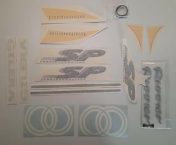 OEM gelijke sticker set Gilera Runner (yellow/violet) beschikbaar voor biedingen
