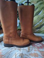 Shabbies 37 laarzen cognac dikke zool, Ophalen of Verzenden, Zo goed als nieuw, Bruin, Hoge laarzen