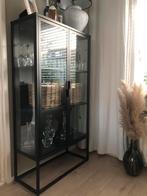 Vitrine kast, Huis en Inrichting, Kasten | Vitrinekasten, Ophalen, Gebruikt, 50 tot 100 cm, Glas