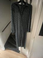 Jurk Norah zwart blauw beige bloemen print, Kleding | Dames, Zwart, Maat 42/44 (L), Ophalen of Verzenden, Zo goed als nieuw