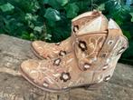 Bijna Nieuwe flower bloemen laars van Sendra maat 39, Sendra, Bruin, Lage of Enkellaarzen, Ophalen of Verzenden