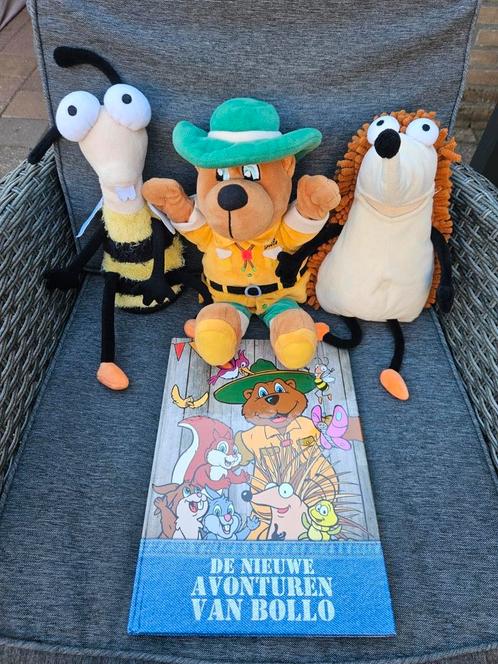 Leuke Bollo set (landal) knuffels en boek, Kinderen en Baby's, Speelgoed | Knuffels en Pluche, Zo goed als nieuw, Overige typen