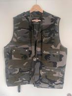 Camouflage Bodywarmer XL - Zo Goed Als Nieuw, Kleding | Heren, Ophalen of Verzenden, Zo goed als nieuw, Maat 56/58 (XL), Groen
