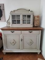 Massief houten buffetkast, Ophalen, 50 tot 100 cm, Zo goed als nieuw, Minder dan 100 cm