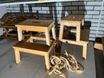 Houten opstap trapje, Doe-het-zelf en Verbouw, Ladders en Trappen, Ophalen, Zo goed als nieuw, Trap, Minder dan 2 meter