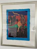 Corneille zeefdruk uit 2001, Ophalen