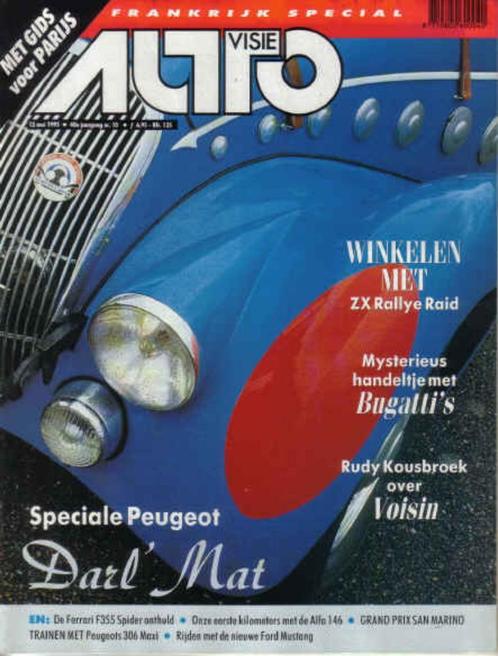 Autovisie 10 1995: Citroen ZX Rallye Raid - Peugeot 306 Maxi, Boeken, Auto's | Folders en Tijdschriften, Gelezen, Algemeen, Ophalen of Verzenden