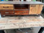 Leuk tv kastje of site table, 100 tot 150 cm, Ophalen of Verzenden, Zo goed als nieuw, Minder dan 100 cm