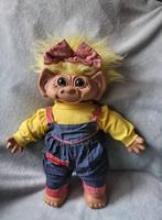 Vintage Uneeda Troll doll XL original clothing Wishnik trol, Ophalen, Gebruikt, Pop