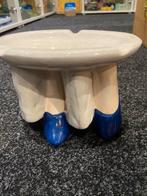 Vintage van een bijzondere keramische asbak verliefd stel., Verzamelen, Ophalen of Verzenden, Gebruikt, Asbak