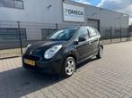 Suzuki Alto 1.0 2010 Zwart, Auto's, Voorwielaandrijving, Stof, 4 stoelen, Handgeschakeld
