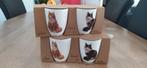 Francien Katten Kopjes - 2x 150ml, Huis en Inrichting, Keuken | Servies, Keramiek, Nieuw, Ophalen of Verzenden, Overige stijlen