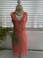 Zgan K-Design jurk roze kant xl 42 44, Kleding | Dames, K-Design, Maat 42/44 (L), Roze, Zo goed als nieuw