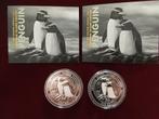 1oz. Zilver Chatham Island Crested Penguin 2020, Ophalen of Verzenden, Zilver