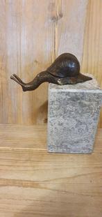SLAK / bronzen beeld / RANDHANGER / €36,95, Nieuw, Info@huisentuindecoratiemarie.nl, Dierenbeeld, Huis en tuin decoratie Marie