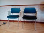 Gispen stoelen, Ophalen, Twee, Blauw, Zo goed als nieuw