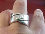 stoere zilveren ring van Silk type Brahman, nieuw!, Nieuw, Ophalen of Verzenden, Dame of Heer, Zilver