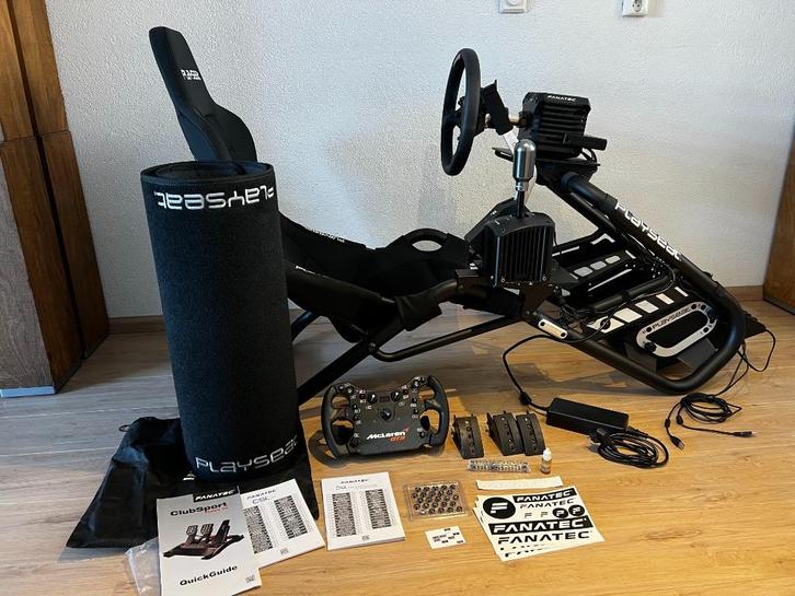 Race simulator | Fanatec + Playseat | COMPLETE SET, Spelcomputers en Games, Spelcomputers | Overige, Zo goed als nieuw, Ophalen