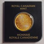 1 gram 99.99% Goud - Canada Maple Leaf, Ophalen of Verzenden, Goud