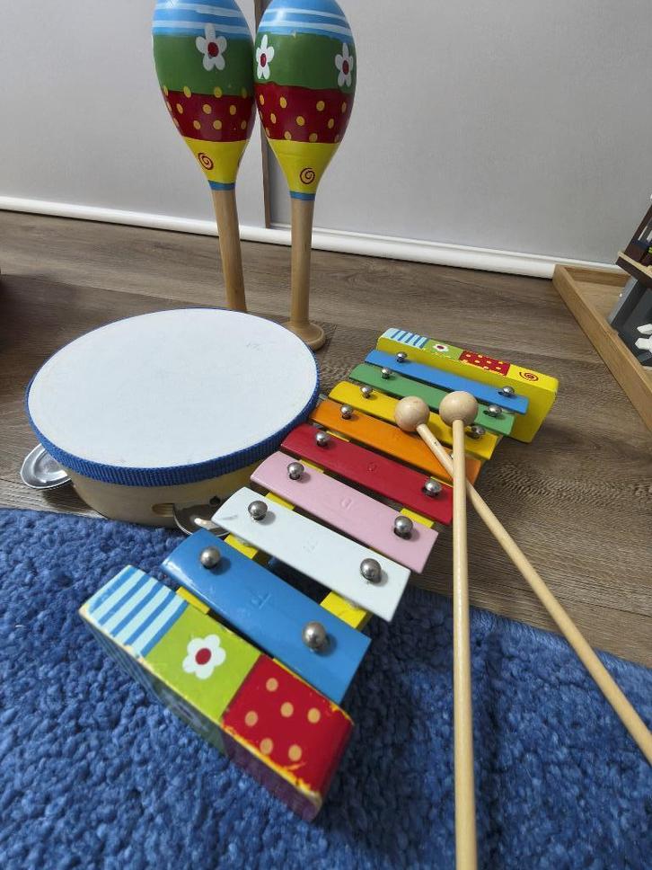 speelgoed instrumenten, Kinderen en Baby's, Speelgoed | Overig, Gebruikt, Jongen of Meisje, Ophalen of Verzenden