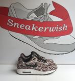 Nike Air Max 1 GS Zebra Animal EU 40, Bruin, Nike, Ophalen of Verzenden, Sneakers of Gympen