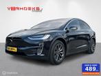 Tesla Model X 100D 6-pers., Auto's, Tesla, Automaat, Model X, Gebruikt, Zwart