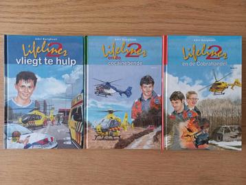 3x Lifeliner 2 serie, Adri Burghout spannend christelijk €10 beschikbaar voor biedingen