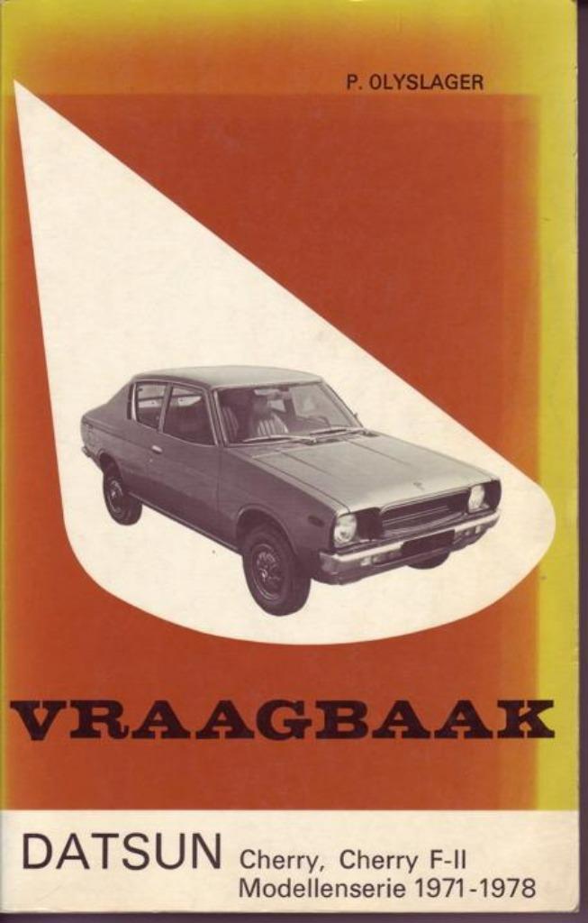 Vraagbaak Datsun Cherry  1971-1978, Auto diversen, Handleidingen en Instructieboekjes, Verzenden