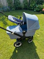 Bugaboo donkey 2 (inc 2 maxi cosi’s, 2 stoeltjes 2 reiswieg), Kinderen en Baby's, Tweelingen en Meerlingen, Ophalen, Gebruikt