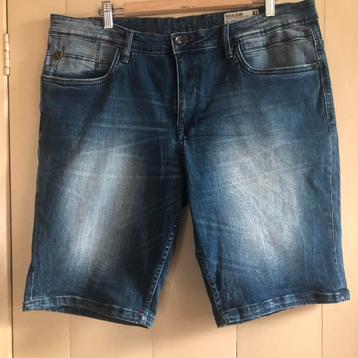 Stonewashed jeansshort, el.katoen. GARCIA Jeans, mt. 46. beschikbaar voor biedingen