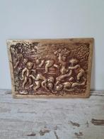 antieke plaquettes messing, Ophalen of Verzenden