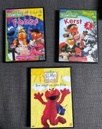 Sesamstraat dvds bert en ernie, elmo, Ophalen of Verzenden, Zo goed als nieuw, Educatief, Tv fictie