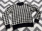 Zwart witte trui van de WE maat 158-164, Kinderen en Baby's, Kinderkleding | Maat 158, Gebruikt, WE, Meisje, Trui of Vest