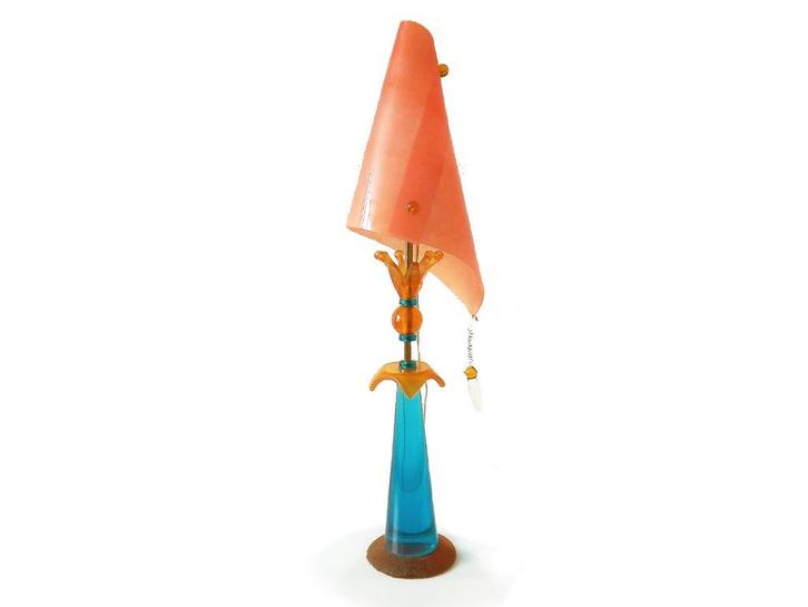 (te) gekke tafellamp, Huis en Inrichting, Lampen | Tafellampen, Gebruikt, 75 cm of meer, Kunststof, Ophalen of Verzenden