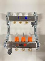 Ivar RVS Verdeler 3 groepen met flowmeters, Ophalen of Verzenden, Nieuw, Overige metalen