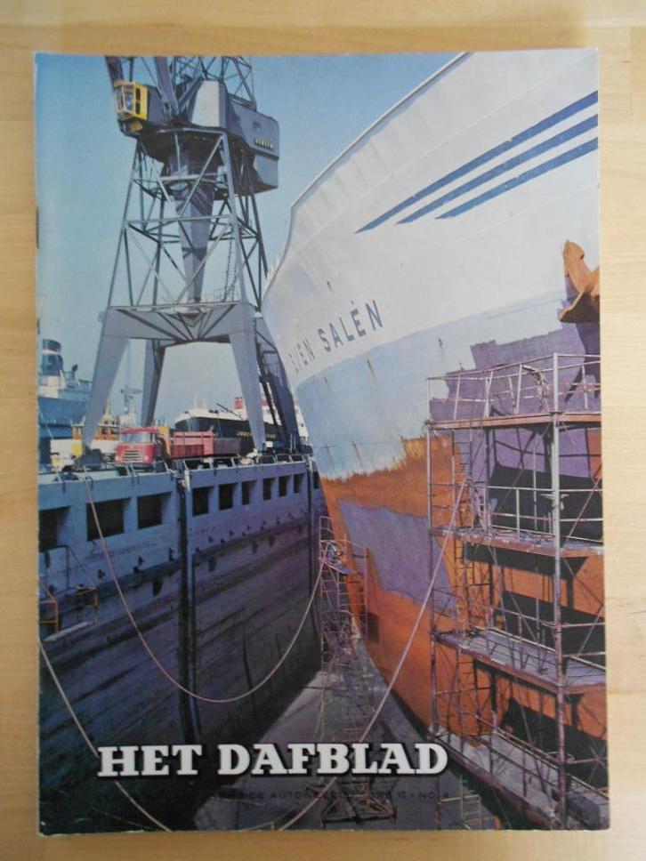 DAF DAFblad tijdschrift 1963 nummer 4 – Kikker 750 DO, Boeken, Auto's | Folders en Tijdschriften, Zo goed als nieuw, Overige merken