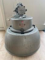 Industriele fabriekslamp, Huis en Inrichting, Ophalen, Gebruikt, Metaal, Minder dan 50 cm