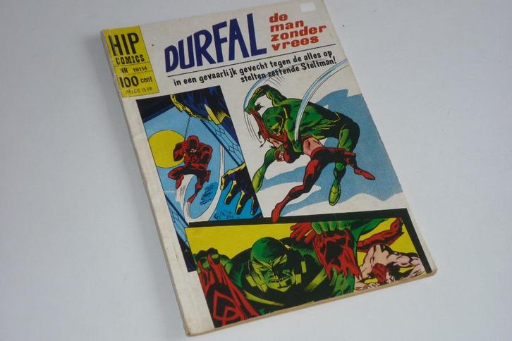 HIP comics nr. 19114: Durfal de Man zonder Vrees, Boeken, Strips | Comics, Gelezen, Eén comic, Amerika, Ophalen of Verzenden