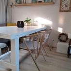 Mooie robuuste tafel, Huis en Inrichting, Tafels | Eettafels, Ophalen, Gebruikt, 200 cm of meer, 50 tot 100 cm