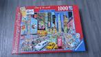 Legpuzzel Ravensburger (Cities of the world, New York), Ophalen of Verzenden, 500 t/m 1500 stukjes, Zo goed als nieuw, Legpuzzel
