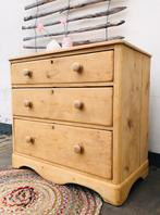 Blank grenen houten ladekast kast dressoir commode, Huis en Inrichting, Kasten | Ladekasten, Ophalen of Verzenden, Zo goed als nieuw