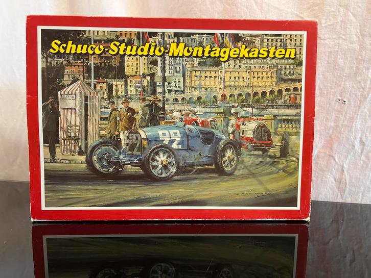 Schuco Studio Montagekasten Bugatti., Antiek en Kunst, Antiek | Speelgoed, Ophalen of Verzenden