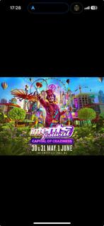 1 x Intents ticket zaterdag, Tickets en Kaartjes, Evenementen en Festivals, Eén persoon